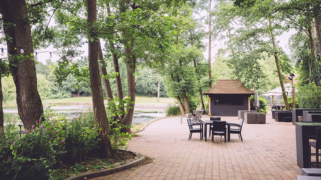 The Island Bar at Silvermere Inn on the Lake, Surrey